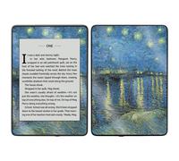 Funda brillante con purpurina MightySkins para Kindle Paperwhite 2018, modelo impermeable - Over The Rhone | Acabado protector, duradero y brilla