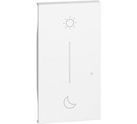 Funda Bticino Living Now para mando de noche y día blanco