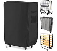 Funda cama plegable,Funda para muebles, funda de cama plegable portátil, Polvo Impermeable Ajustable Funda Protectora Multifuncional Funda de colchón de Cama Plegable para Interior (99*38*114cm)