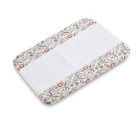 Funda Cambiador Bebe 50x80 de Rizo Blanco Impermeable, Suave y Absorbente. Perfecta para Mantener el Cambiador Limpio y Cómodo para tu bebé. Color Safari Jungle CoolDreams