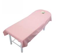 Funda Camilla Masaje Sábanas ajustables for cama de masajes Beauty Pink, sábanas suaves for tratamientos de masajes, sábanas for mesa de spa, sábanas con orificio(Pink)