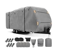 Funda Caravana para 2025 Jayco Jay Feather 22RB, Lona para Remolque, Cubierta Transpirable e Impermeable, Antipolvo Resistente Protección UV, Todas Las Estaciones