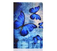 Funda Carcasa Compatible con Samsung Galaxy Tab A8 10.5 2021 Ultra Slim PU Protectora Carcasa con Función de Soporte y Auto-Reposo/Activación para Galaxy Tab A8 10.5 SM-X200/X205,Mariposa Retra