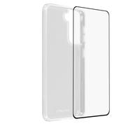 Funda Carcasa Galaxy S21 Plus Flexible Cristal Templado 4Smarts