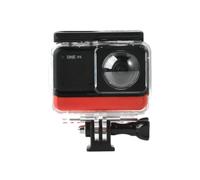 Funda Carcasa Impermeable para Insta360 One RS Carcasa de Buceo Subacuático de Doble Lente de 30 m con Pantalla Táctil y Acceso a Botones Cubierta Protectora Transparente