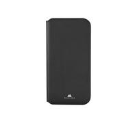 Funda cartera - BLACK ROCK - Apple iPhone 17 - Negro - Interior de microfibra - Compartimento para tarjetas