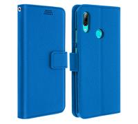 Funda Cartera con F. Soporte para Huawei P Smart 2019 y Honor 10 Lite - Azul