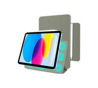 Funda cartera Magnética Trifold para Apple iPad 11 (2025/2022), verde