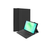Funda cartera Premium BT AZERTY para Samsung Tab A11+, negra