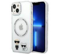 Funda Case iPhone 14 Plus Karl Lagerfeld MagSafe Gato Transparente