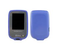 Funda caseroxx Compatible con Freestyle Libre 3 [Bolsa Protector para medidor de glucosa en Sangre en Azul]