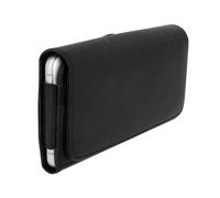 Funda Cinturón Con Interior Tarjetero Smartphone Hasta 5.5 Pulgada - Negro