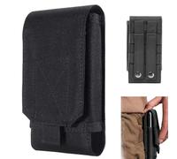 Funda Cinturón Móvil Vertical Horizontal Teléfono Soporte Cintura Bolsa Universal, Antigolpes Carcasa Libro Cartera en Cuero Case Cover