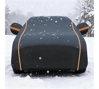 Funda Coche 4 Estaciones Impermeable y Transpirable para Chrysler Fifth Avenue 1982-1989 Negro B con Cremallera Lateral Cubierta Exterior Anti-Nieve Lluvia UV antiarañazos Resistente