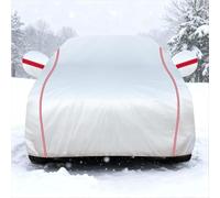 Funda Coche 4 Estaciones Impermeable y Transpirable para Chrysler Fifth Avenue 1982-1989 Plateado A con Cremallera Lateral Cubierta Exterior Anti-Nieve Lluvia UV antiarañazos Resistente