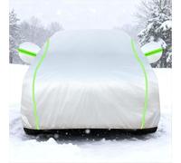 Funda Coche 4 Estaciones Impermeable y Transpirable para Chrysler Fifth Avenue 1982-1989 Plateado B con Cremallera Lateral Cubierta Exterior Anti-Nieve Lluvia UV antiarañazos Resistente