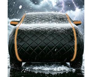Funda Coche Antigranizo Exterior para Renault 16 1968-1980 丨Cubierta Protectora de Granizo Impermeable Resistente Al Polvo Transpirable + Cremallera Lateral