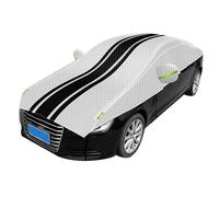 Funda Coche Antigranizo for Volkswagen Tiguan R-Line, Exterior,Protección contra La Lluvia Y El Granizo, Impermeable,XJ869(Silver+Black,Für Alfa Romeo Mito)