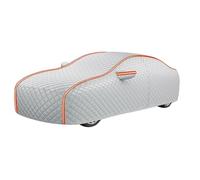 Funda Coche Antigranizo para Alfa Romeo Stelvio | 4702 x 1955 x 1670 mm | Coche Funda para Coche antinieve Impermeable Transpirable Anti-UV Antipolvo,Agrega Algodón(Silver)