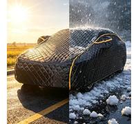 Funda Coche Antigranizo para Audi RS e-Tron GT 2021-2023, Cubierta de Coche Exterior Impermeable, Lona Coche Transpirable Antigranizo Antinieve, con Cremallera Exterior z604fx