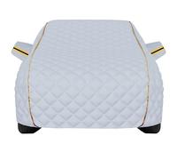 Funda Coche antigranizo para BMW 5 Series 520i 4-Door Sedan E39|4775x1800x1435mm|Lona Coche Personalizada Todas Estaciones,Cubierta Exterior Completa,Resistente Lluvia y Nieve,con Cremallera