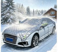 Funda Coche Antigranizo para Dacia Logan MCV 2013-2021, Resistente al Granizo, Nieve y Viento, Impermeable y Duradera, Compatible con Sedanes y SUV,XJ7607