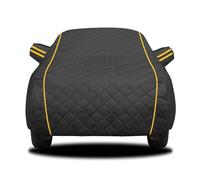 Funda Coche Antigranizo para F20 LCl 1 Series 5 Doors, Anti-Granizo Cubierta del Vehículo Tela Oxford Gruesa Funda de Coche con Cremallera Exterior Personalizada Todos los Climas(Black)