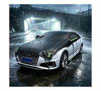 Funda Coche Antigranizo para Ford Fiesta XR2 | , Media Funda Coche Impermeable Acolchada, Funda Parcial Coche con Tiras Reflectantes, Protector Solar UV Resistente al Agua