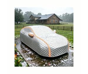 Funda Coche Antigranizo para Lamborghini Aventador 2011- (478 x 203 x 113.6cm),Resistente al Granizo,con Aislamiento térmico,Resistente a la Lluvia y la Nieve,Cobertura Total del vehículo
