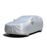 Funda Coche Antigranizo para Land Cruiser(2007-2022) Funda Coche Exterior Anti-Granizo Impermeable Algodón Grueso para Funda Coche Antipolvo Rasguño Blanco/Negro