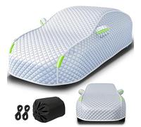 Funda Coche Antigranizo para Mitsubishi Carisma Hatchback/Sedan,Funda de Coche A Medida Anti Hail,Protección para Todo Tipo de Clima,Resistente a los UV,Nieve,Viento,Suciedad-Argento