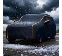 Funda Coche Antigranizo para Renault Clio Williams 1993-1996, Funda de Coche con Forro de Algodón,Protege contra la Lluvia,el Granizo y la Nieve,con Cremallera rnt995d