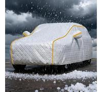 Funda Coche Antigranizo para Renault Clio Williams 1993-1996, Funda de Coche con Forro de Algodón,Protege contra la Lluvia,el Granizo y la Nieve,con Cremallera rnt495d
