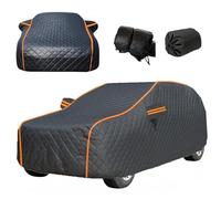 Funda Coche Antigranizo para Seat León, Exterior Lona de protección contra Granizo para Coche, Engrosamiento, protección contra Piedras Respirable Anti-UV