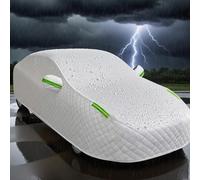 Funda Coche Antigranizo para Volkswagen Polo 2010-2025 Funda Impermeable para Coche para Exterior, Resistente a los Rayos UV, con Bolsillo de Almacenamiento y Bandas Reflectantes.