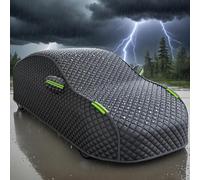 Funda Coche Antigranizo para Volvo XC90 2014-2023 Funda Impermeable para Coche para Exterior, Resistente a los Rayos UV, con Bolsillo de Almacenamiento y Bandas Reflectantes.