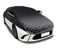 Funda Coche Antigranizo per Merced e-Benz GLC-Class Semicubierta Funda para Coche Exterior, Engrosamiento Protección contra Granizo Resistente a La Lluvia La Nieve(Black,per Merced e-Benz GLC-Class)