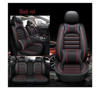 Funda Coche Asientos Funda De Cuero Para Asiento De Coche Accesorios Para Chrysler Para 300c Para Sebring PT Para Cruiser Para Grand Para Voyager 300s Estilo De Coche(Black Red pillow)