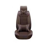 Funda Coche Asientos Fundas Universales De Cuero Para Asiento De Coche Accesorios para Ssangyong para rodius para actyon para tivolan Presidente Protectores De Asiento(Luxury coffee)