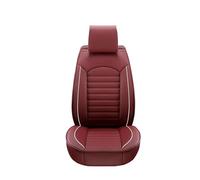 Funda Coche Asientos Fundas Universales De Cuero Para Asiento De Coche Accesorios para Ssangyong para rodius para actyon para tivolan Presidente Protectores De Asiento(VINO ROJO)