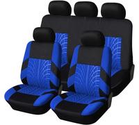 Funda Coche Asientos para Ford Ranger (2009-2011), Delantero y Trasero Protector Asiento Coche Airbag Compatibles Protectoras para Asientos