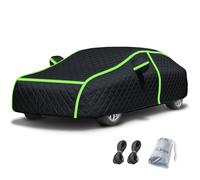 Funda Coche contra Granizo para Chevy Silverado 2500 HD Crew Cab 2025|6096 * 2180 * 1980mm|Transpirable,Exteriores contra Todo Tipo Clima,protección Solar,contra Calor y arañazos