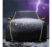 Funda Coche Exterior Antigranizo para Ferrari 612 Scaglietti Coupe(2004-2011), Lona Impermeable Completa para Todo Clima, Cremallera Lateral y Correas Cortavientos para Sedán SUV fv21