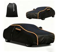 Funda Coche Exterior Hecho para Ford Puma Cubre Coche Protección Total Todo Clima para Exterior, Anti-UV+Polvo+Nieve+Cremallera +Tiras Reflejante