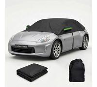 Funda Coche Exterior Impermeable Y Transpirable para Ferrari 296 GTB (2021-2024) Resistente a Los Rayos UV, Nieve Y Polvo, Cubre Coche con Tiras Reflectantes Y Correas(Negro)