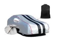 Funda Coche Exterior para Audi C5 RS6,C6 RS6,C7 RS6,C8 RS6 Avant, Funda Coche, Cubre Coches Impermeable Transpirable, Protección para Todo Clima con Diseño De Cremallera (Color : B2, Size : C7 RS6)