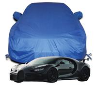 Funda Coche Exterior para Bugatti CHIRON Pur Sport ‘C’ Shaped Drift, Impermeable Dustproof Protección Todo Clima Fundas Solar Resistente al Viento Funda Coche,Blue