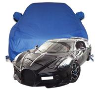 Funda Coche Exterior para Bugatti La Voiture Noire Casual Shooting, Impermeable Dustproof Protección Todo Clima Fundas Solar Resistente al Viento Funda Coche,Blue