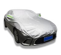 Funda Coche Exterior para Citroen Grand C4 Picasso, Media Funda Impermeable Coche, Resistente al Viento Transpirable Anti-UV protección Parabrisas, Tela Oxford Resistente a los arañazos.
