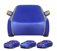Funda Coche Exterior para Lancia Fulvia Coupe 1965-1976, Impermeable, Resistente al Viento, al Sol, a La Lluvia y A La Nieve, con Tira Reflectante y Puerta con Cremallera